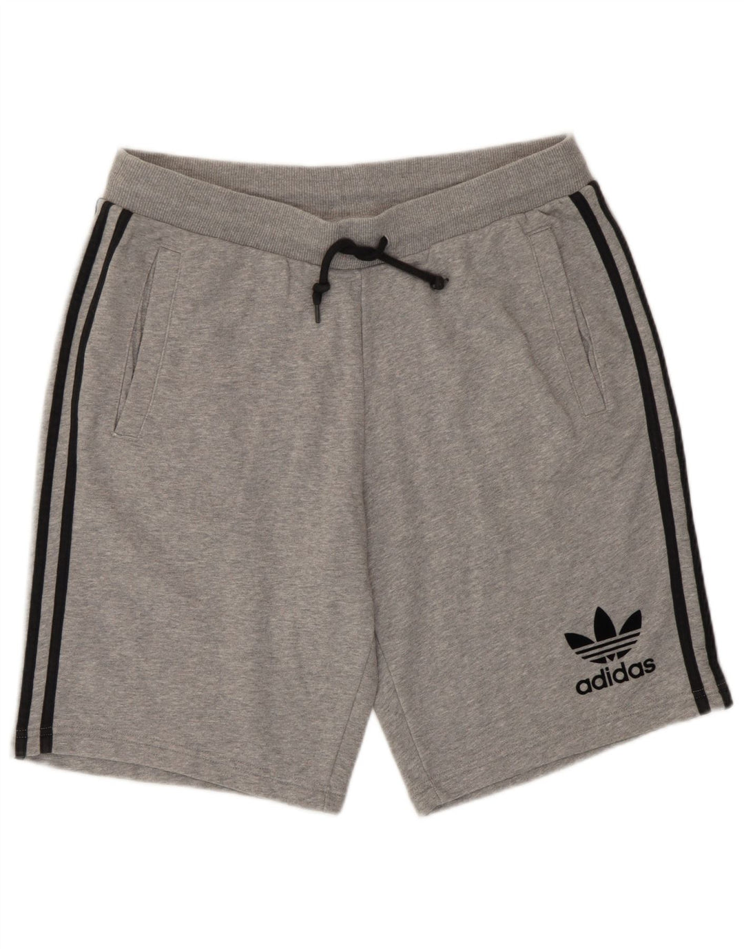 Adidas Mens Sport Shorts Grande Cinza Salpicado
