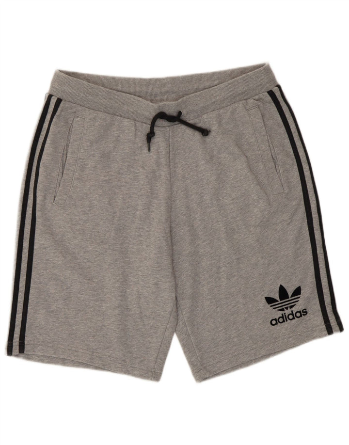 Adidas Mens Sport Shorts Grande Cinza Salpicado