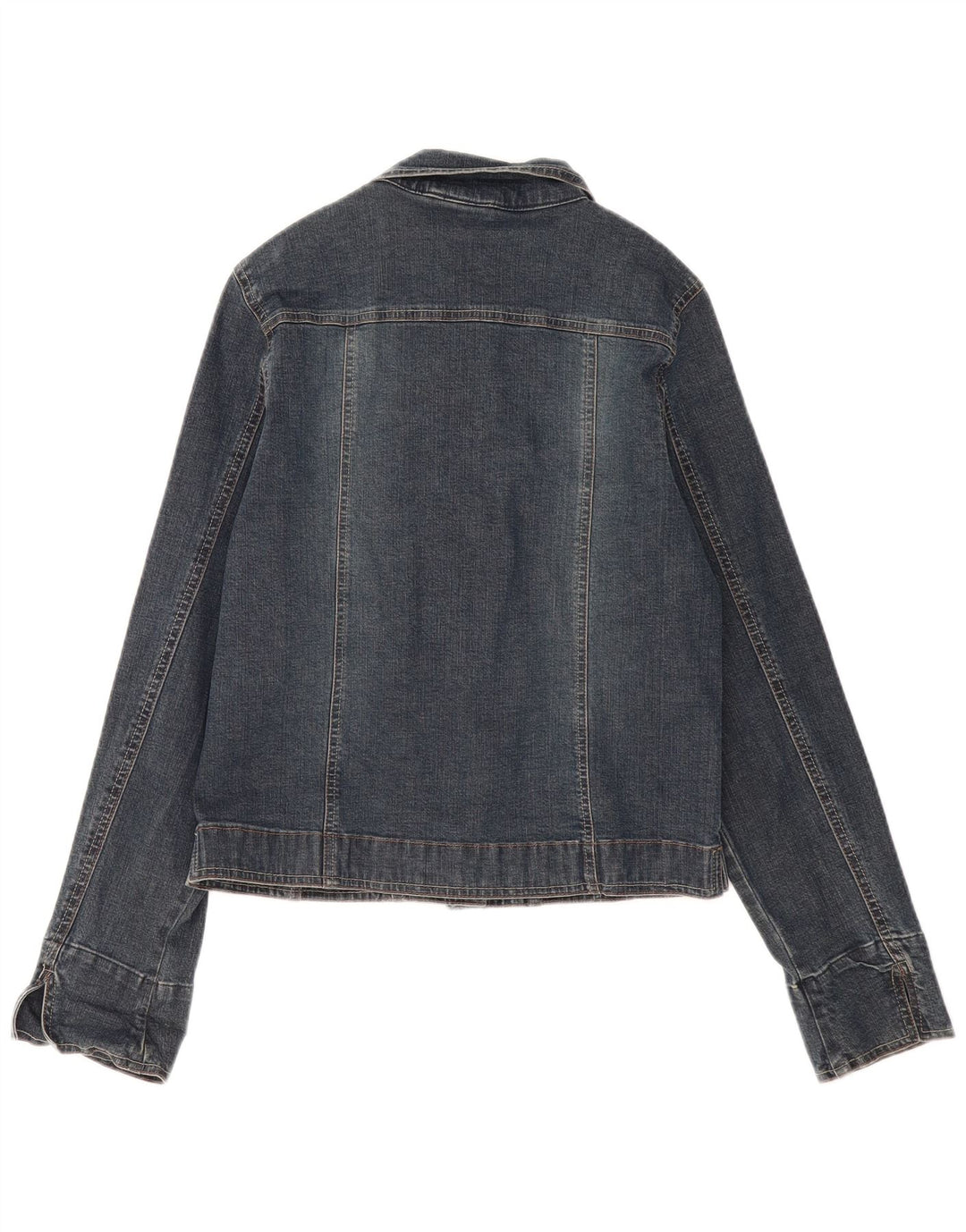 Jaqueta jeans feminina SASHA UK 12 azul marinho médio