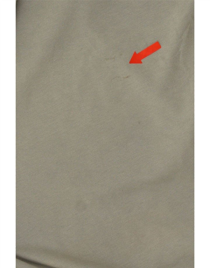 Camiseta masculina CALVIN KLEIN top pequeno algodão cinza