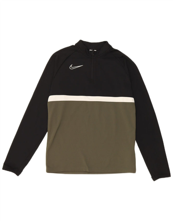 Nike Meninos Dri Fit Pullover Treino Top 12-13 Anos Grande Verde