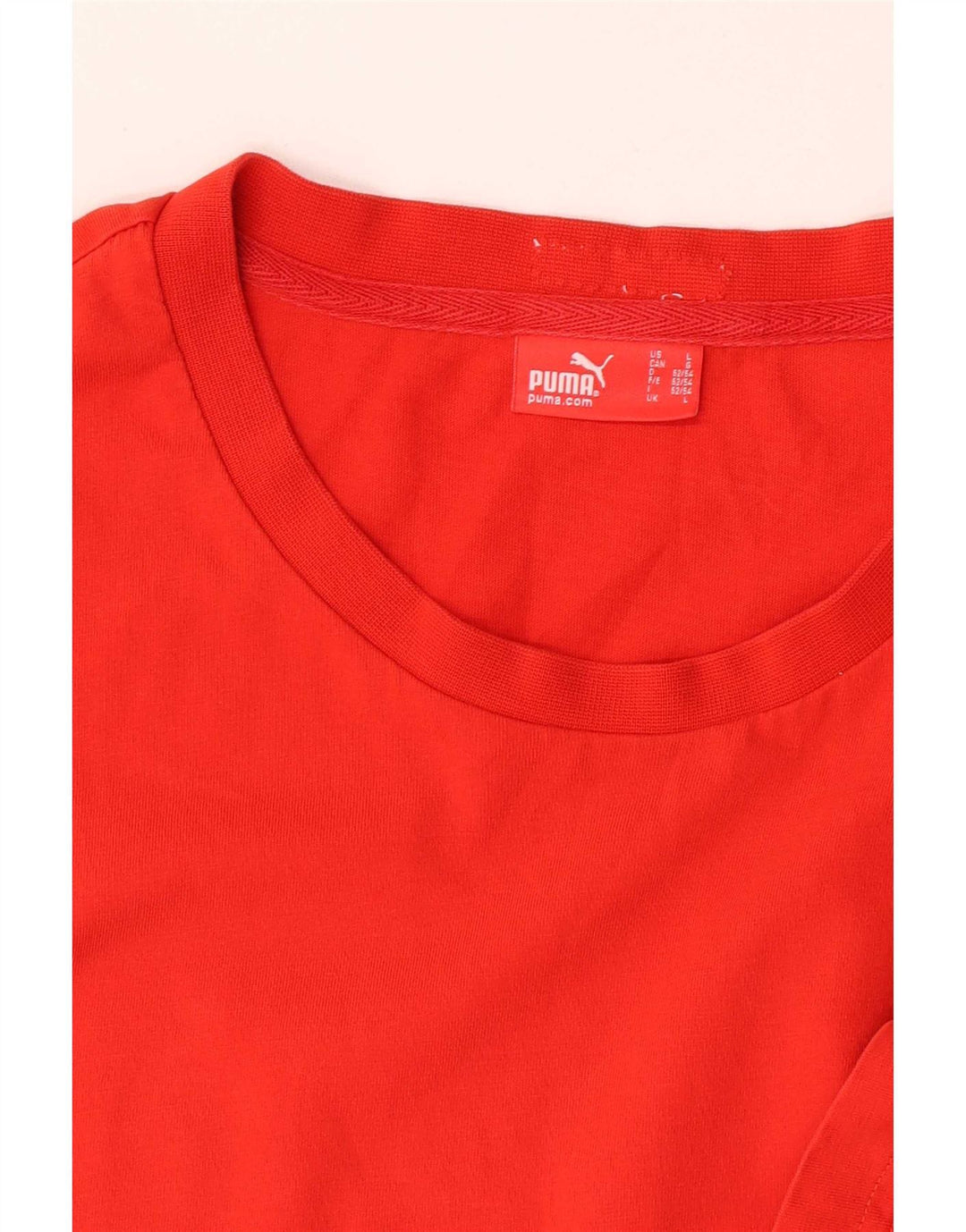 Puma Camiseta Masculina Top Grande Vermelho