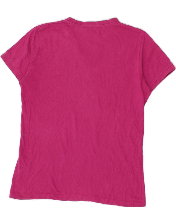KAPPA Womens T-Shirt Top UK 18 XL Purple Cotton Vintage Kappa and Second-Hand Kappa from Messina Hembry 