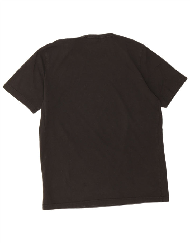 Puma Camiseta Masculina Top Médio Algodão Preto