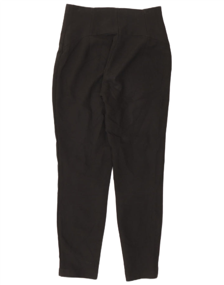 Zara Calça feminina casual slim média W28 L28 preta