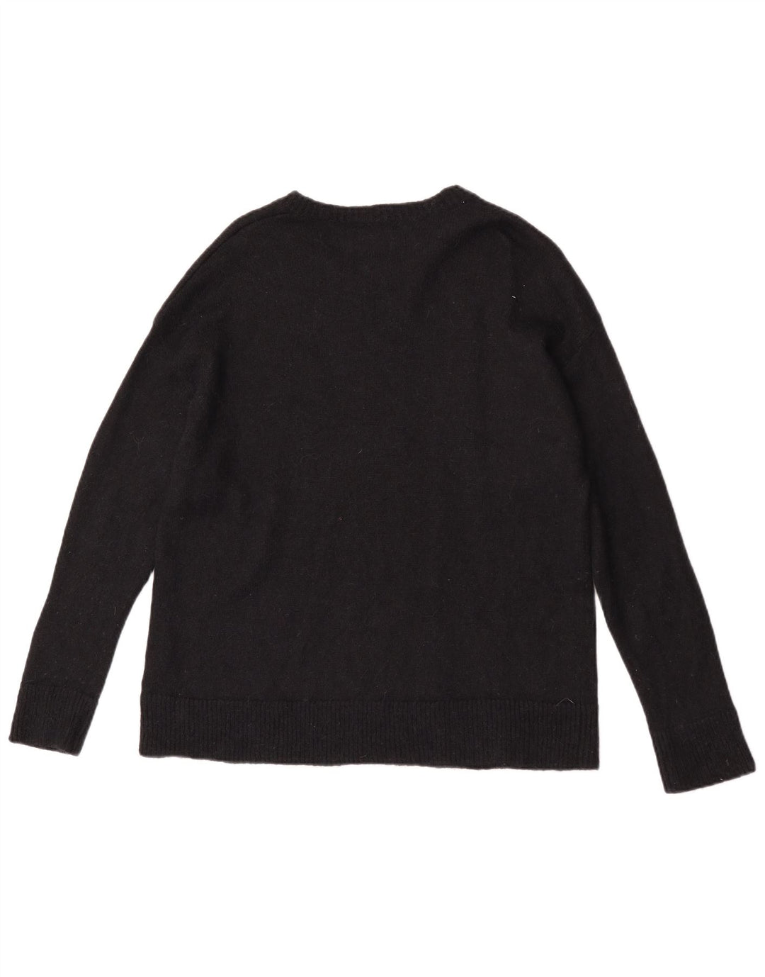 Suéter masculino Calvin Klein Jeans com gola canoa gráfico médio preto