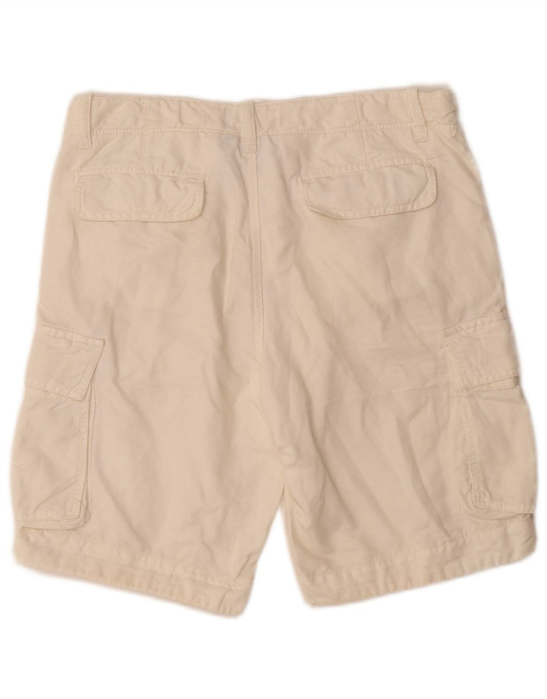 Shorts cargo masculino Woolrich Penn-Rich Graphic pequeno W29 linho branco