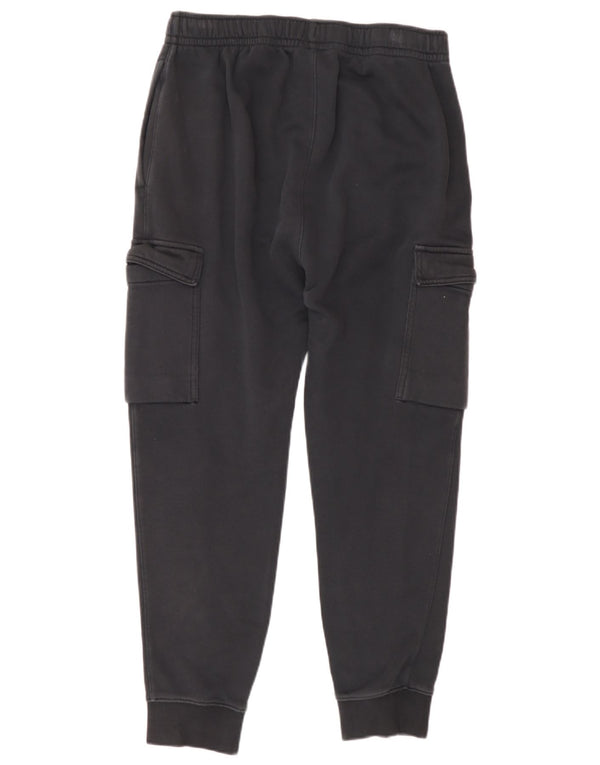 Nike Mens Cargo Calças de treino Joggers Pequeno Algodão Preto