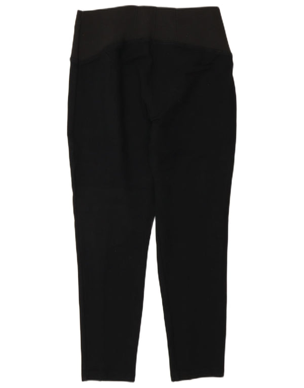 Leggings femininas Marks & Spencer Reino Unido 12 viscose preta média
