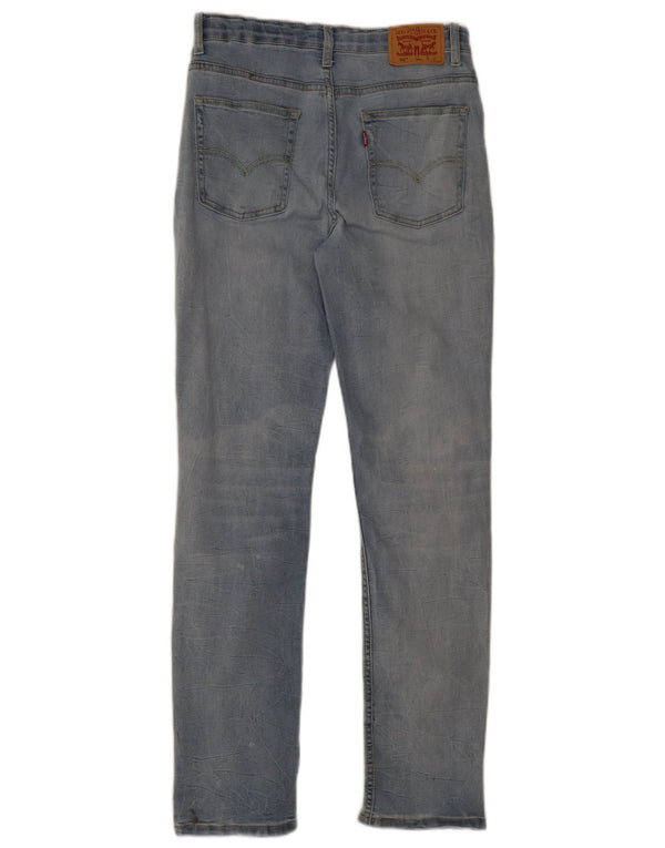 Levi's Meninas 502 Slim Jeans 15-16 Anos W29 L31 Azul Algodão