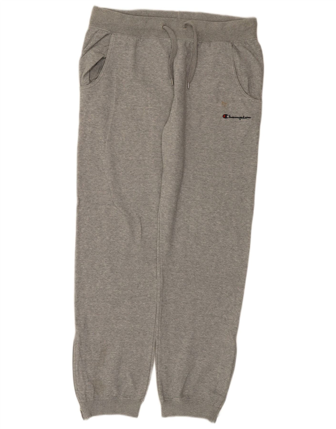 Calça esportiva masculina Champion Joggers grande algodão cinza