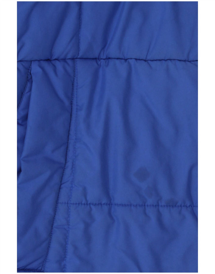 Jaqueta acolchoada com capuz Adidas Menino 15-16 anos Azul Colorblock Poliéster
