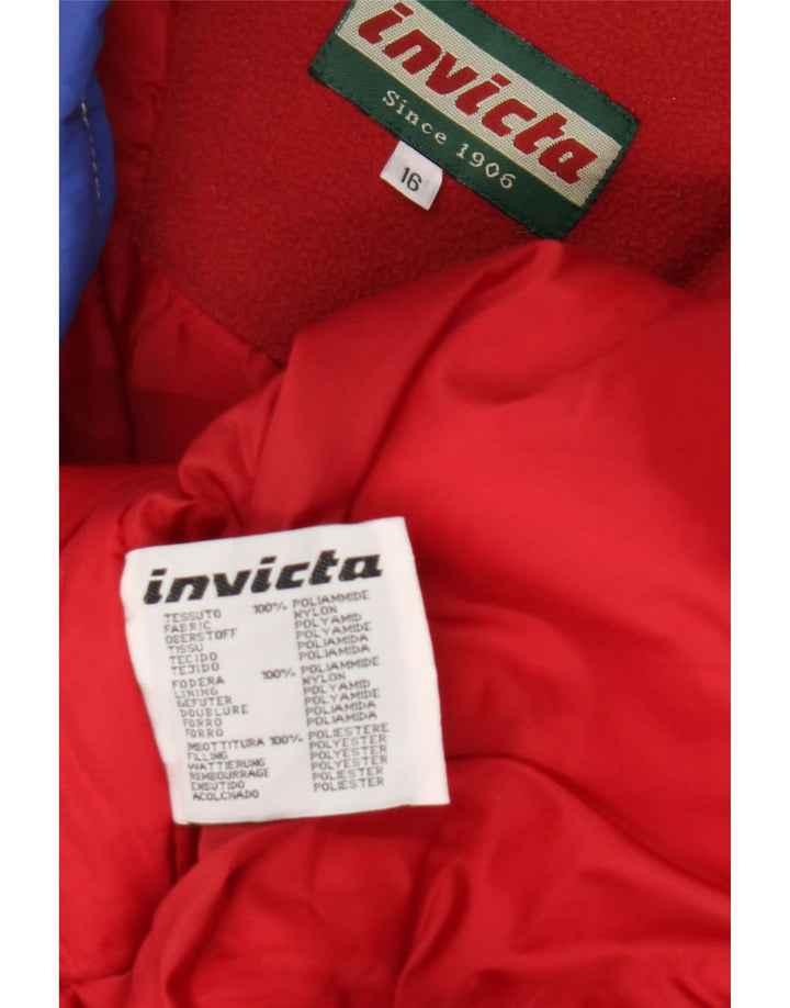 Macacão de esqui Invicta Meninos 15-16 Anos W32 L28 Azul Colourblock Poliamida