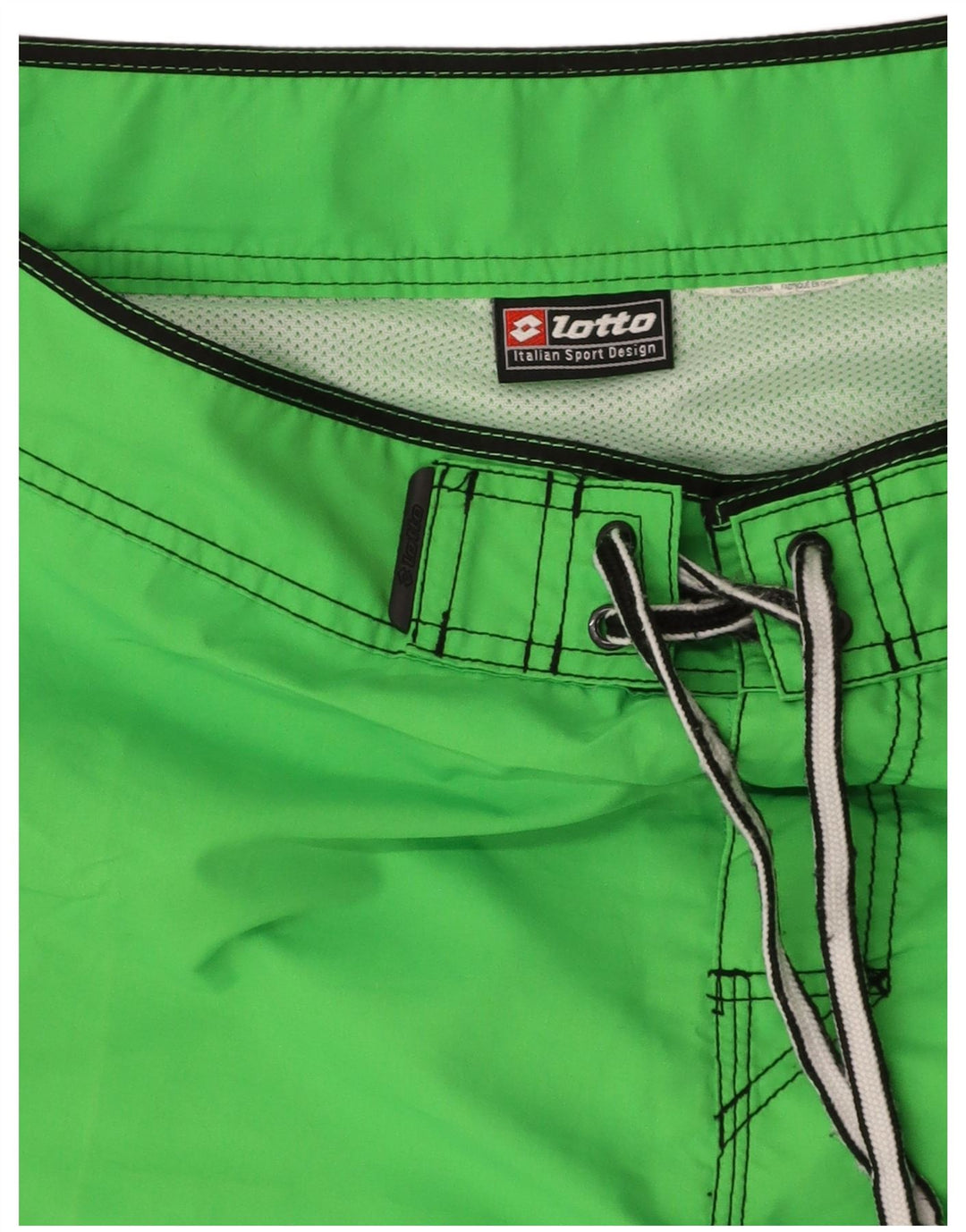 Shorts de natação masculino LOTTO verde médio