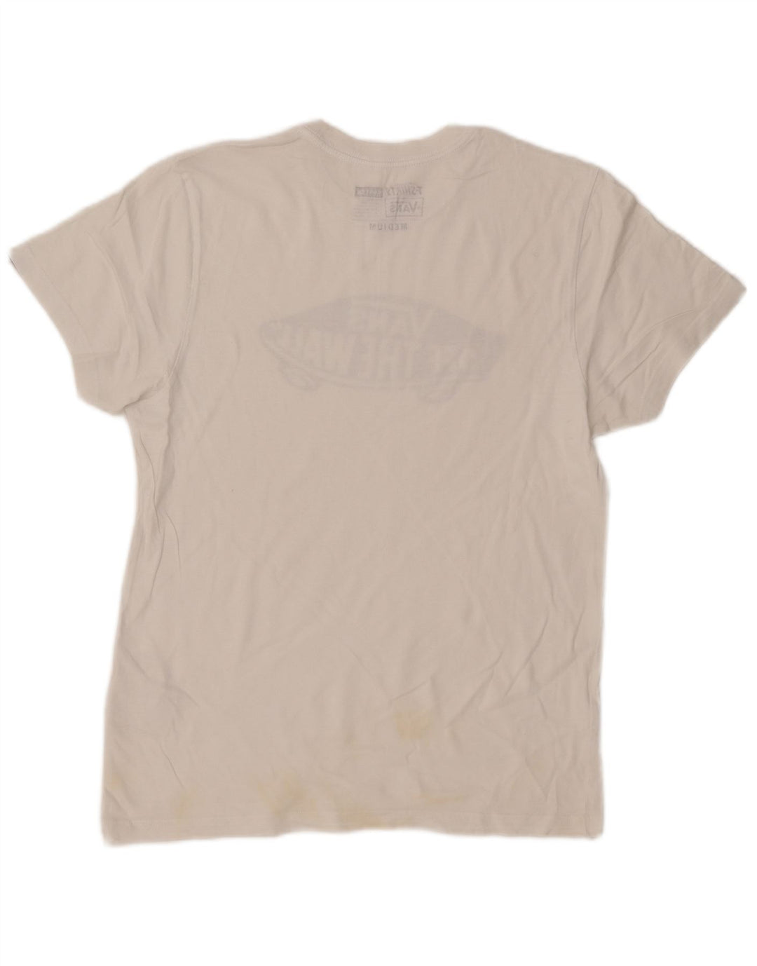 Camiseta masculina Vans Custom Fit Graphic Top Médio Algodão Branco