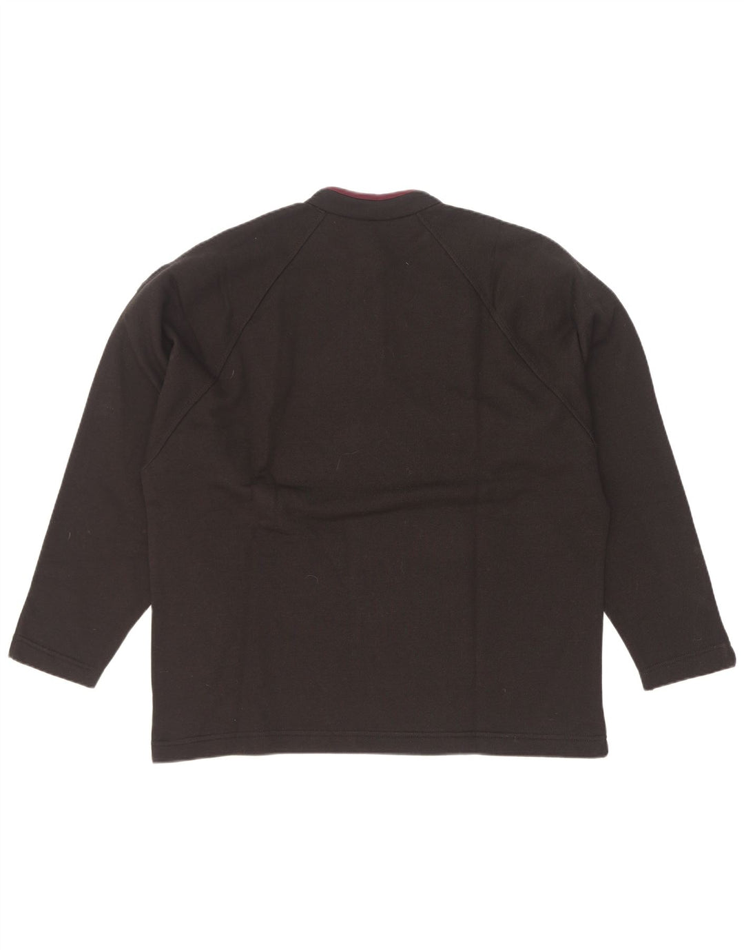 Campagnolo feminino oversized gráfico moletom jumper Reino Unido 16 grande preto