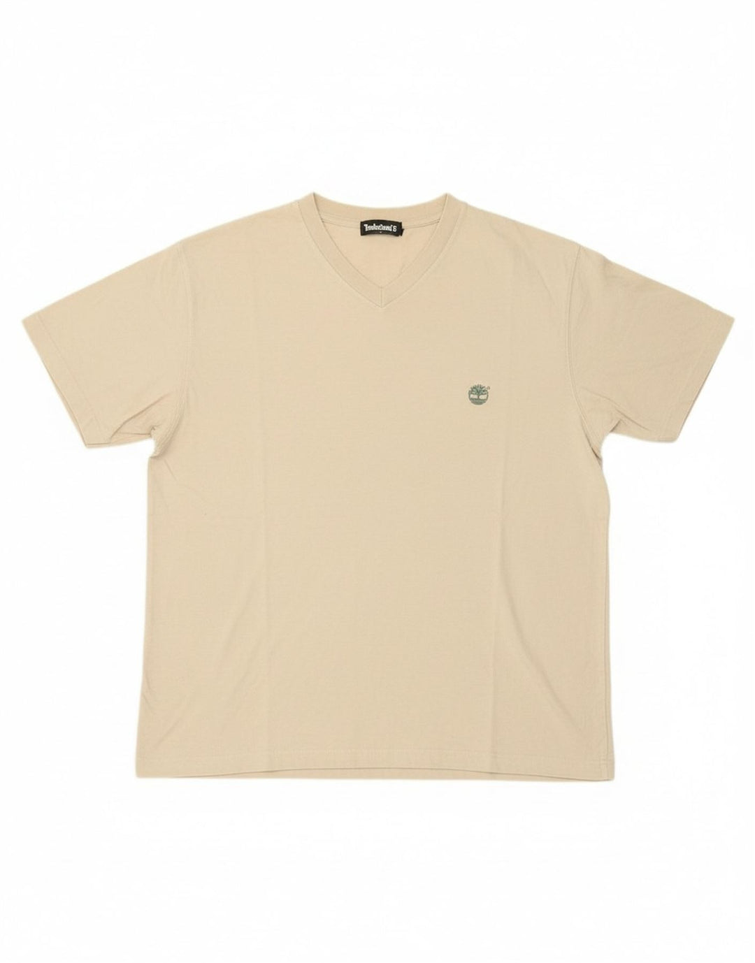 Camiseta masculina TIMBERLAND XL algodão bege