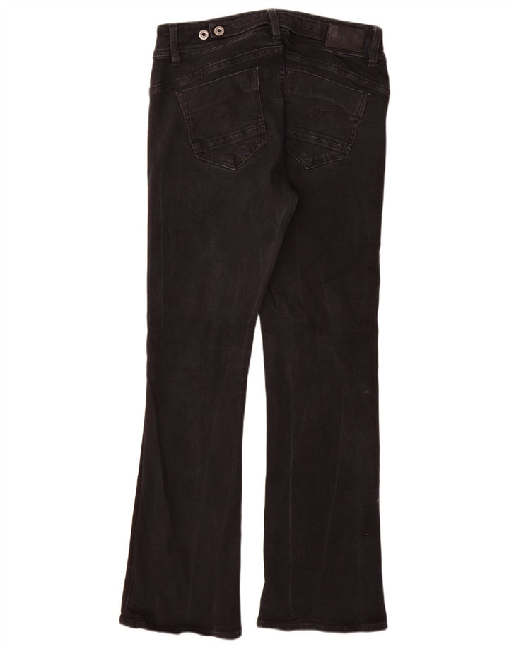 Calça jeans feminina Midge Bootcut G-Star W31 L32 algodão preto