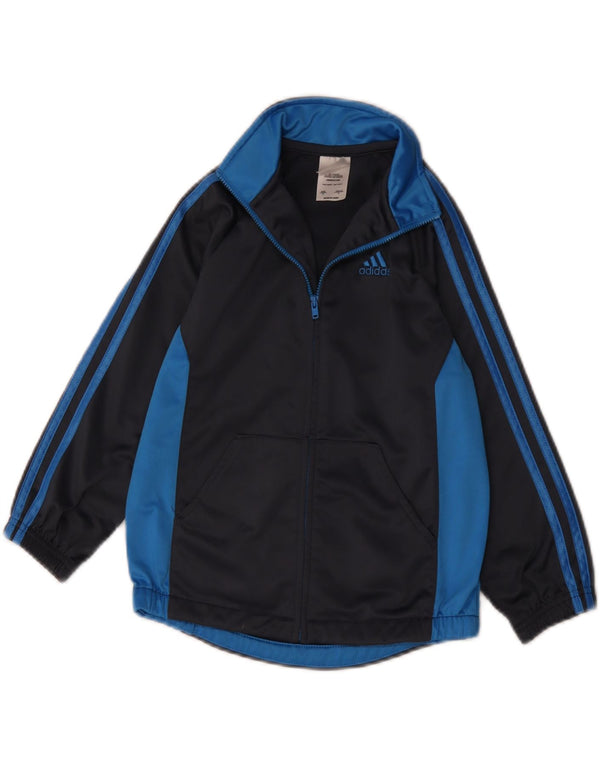 Jaqueta Adidas Meninos Treino Top 5-6 Anos Preto Colorblock