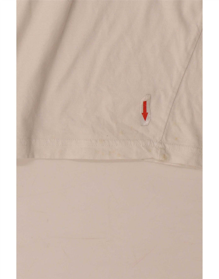 Camiseta masculina Adidas Top 2XL algodão branco