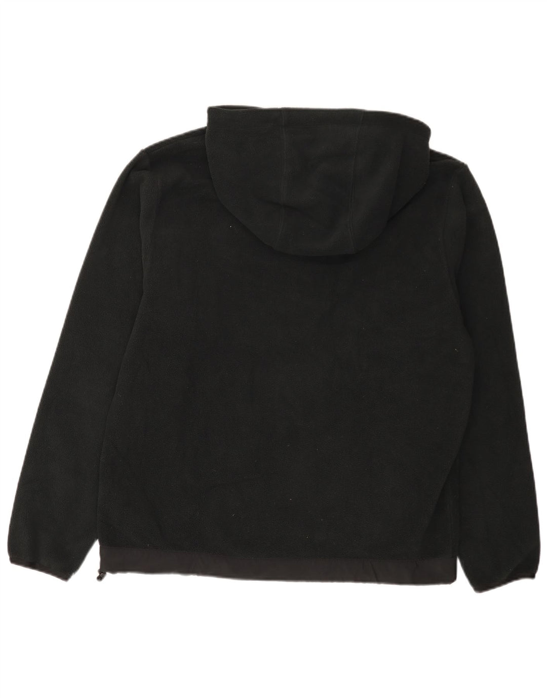 Jumper de lã com capuz gráfico masculino Nike médio preto poliéster