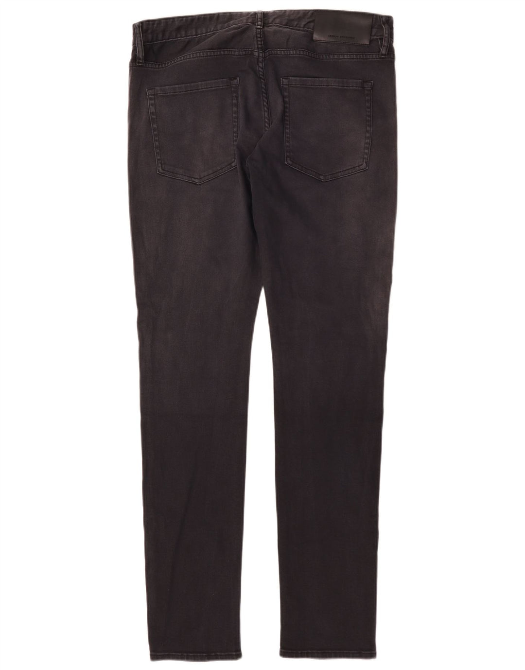 Armani Exchange Mens Jeans Slim W34 L33 Algodão Preto