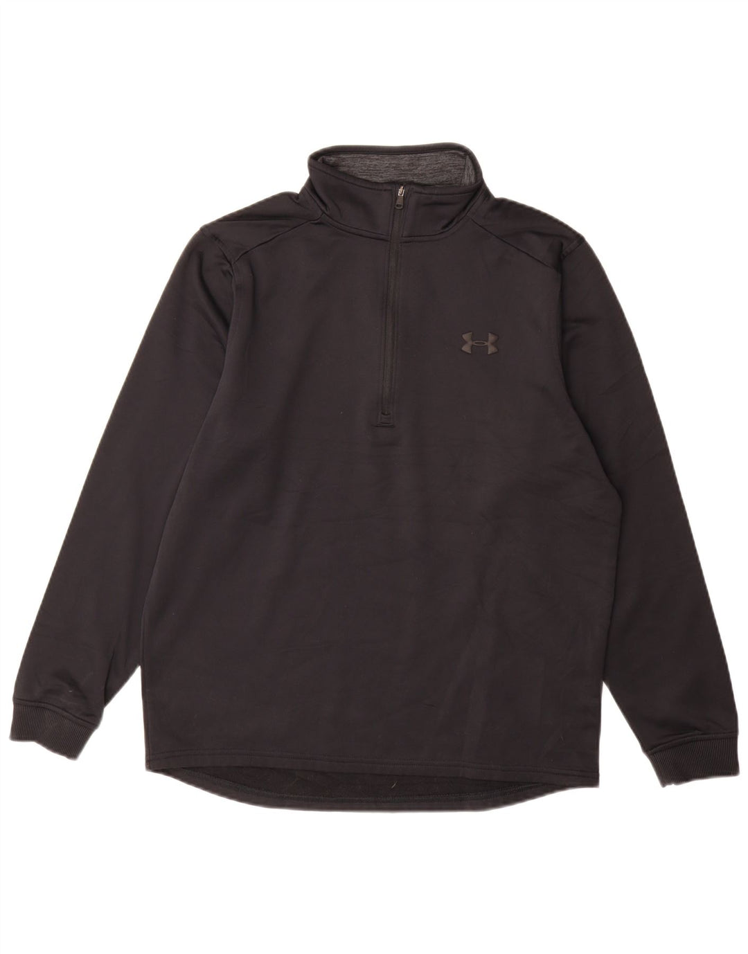 UNDER ARMOUR Mens Cold Gear Loose Fit Moletom Jumper Médio Preto