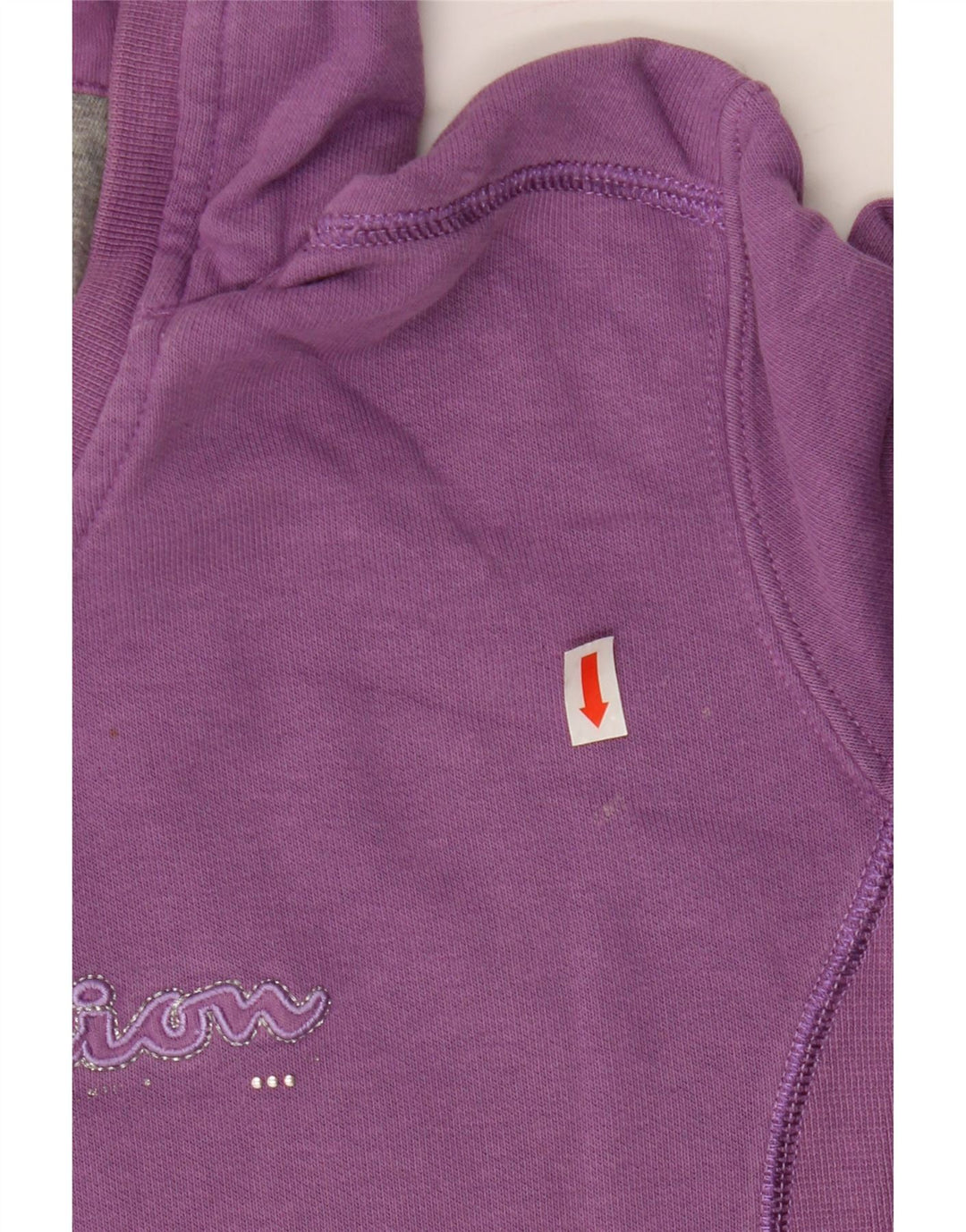 CHAMPION Suéter com capuz feminino Heritage Classics UK 14 médio roxo