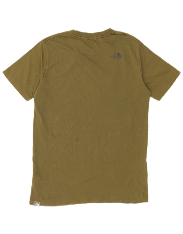Camiseta The North Face Boys Graphic Top 14-15 Anos XL Algodão Cáqui