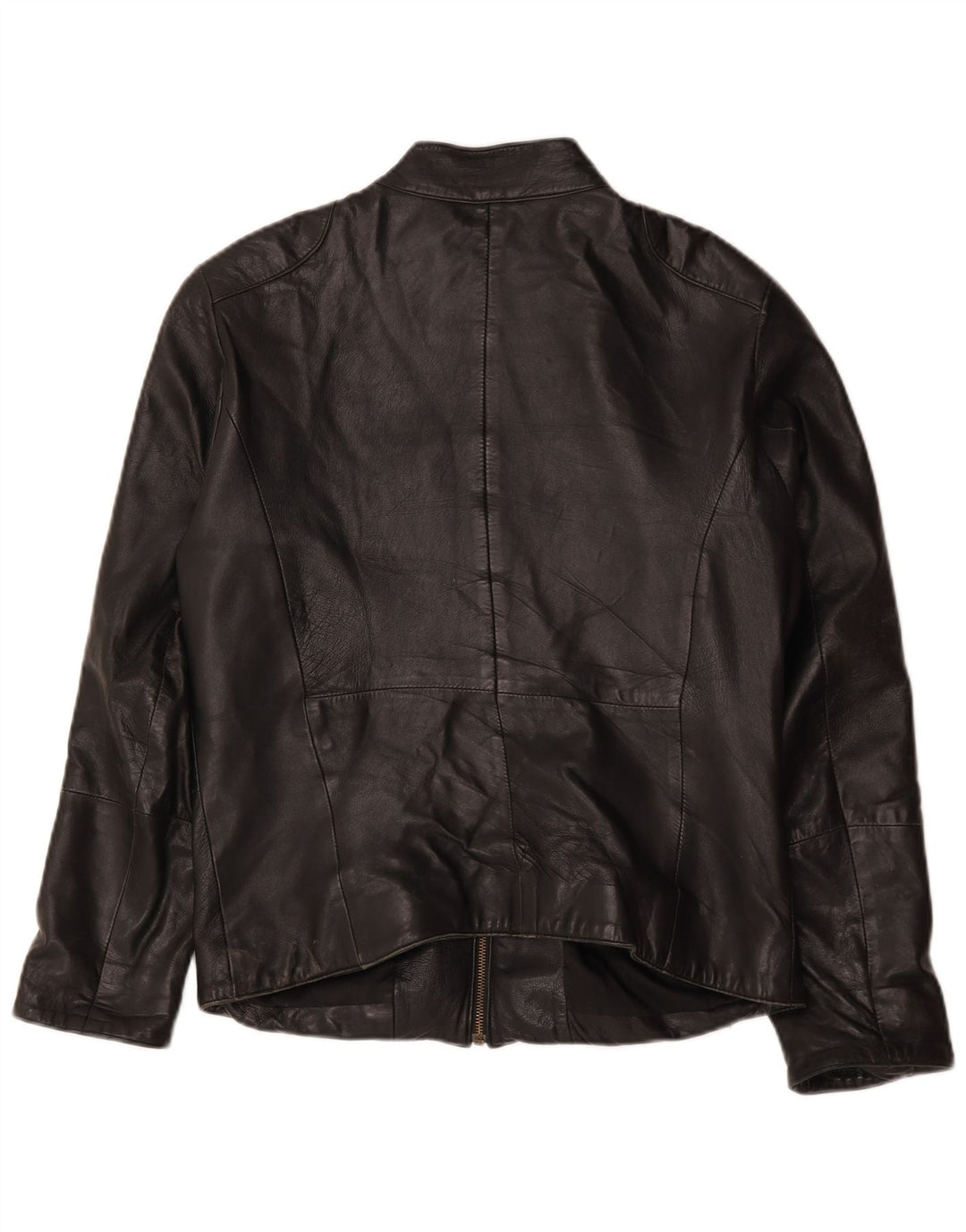 Jaqueta vintage feminina Motorstyle EU 42 grande bloco colorido preto
