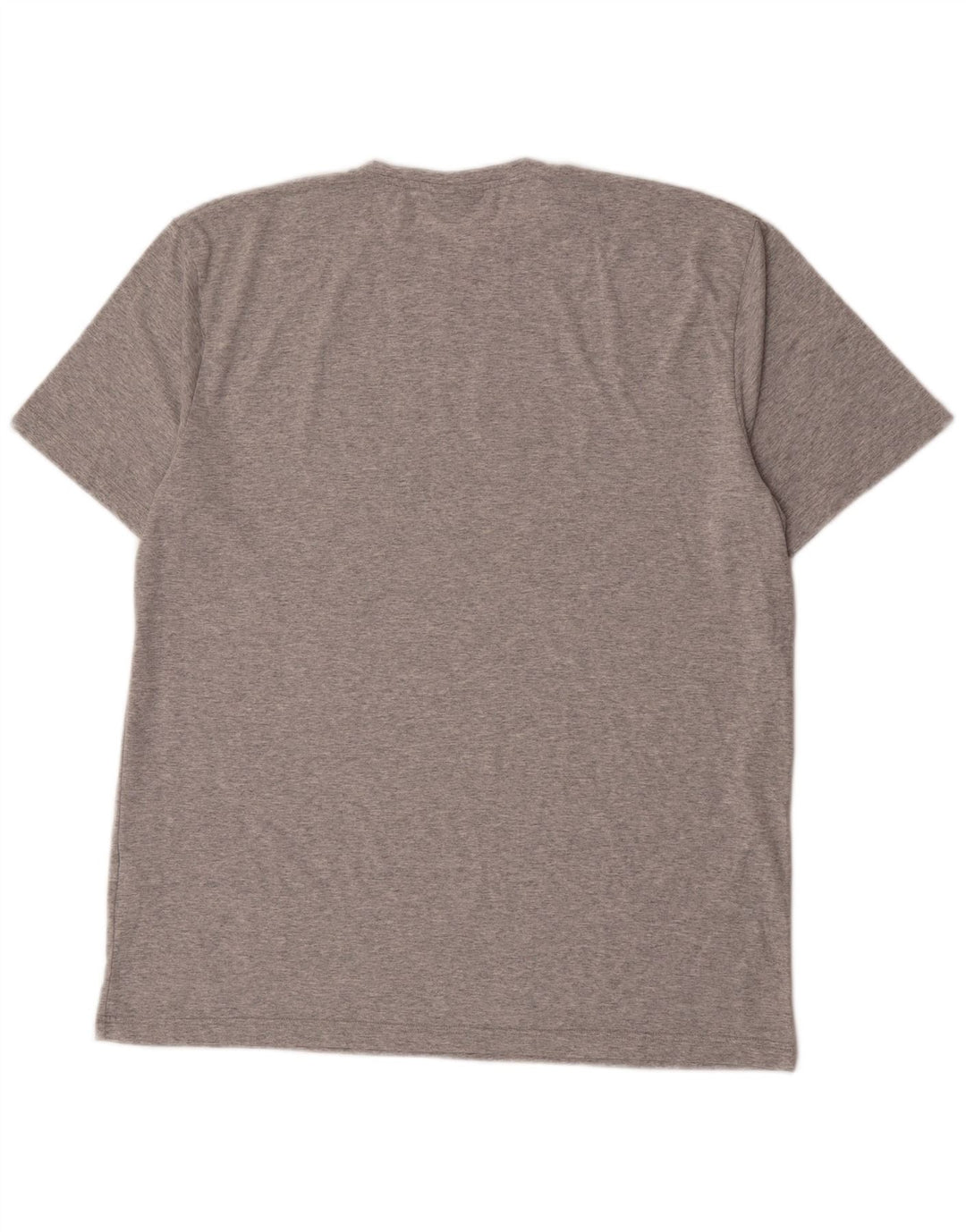 Camiseta gráfica masculina Museum Top 2XL algodão cinza
