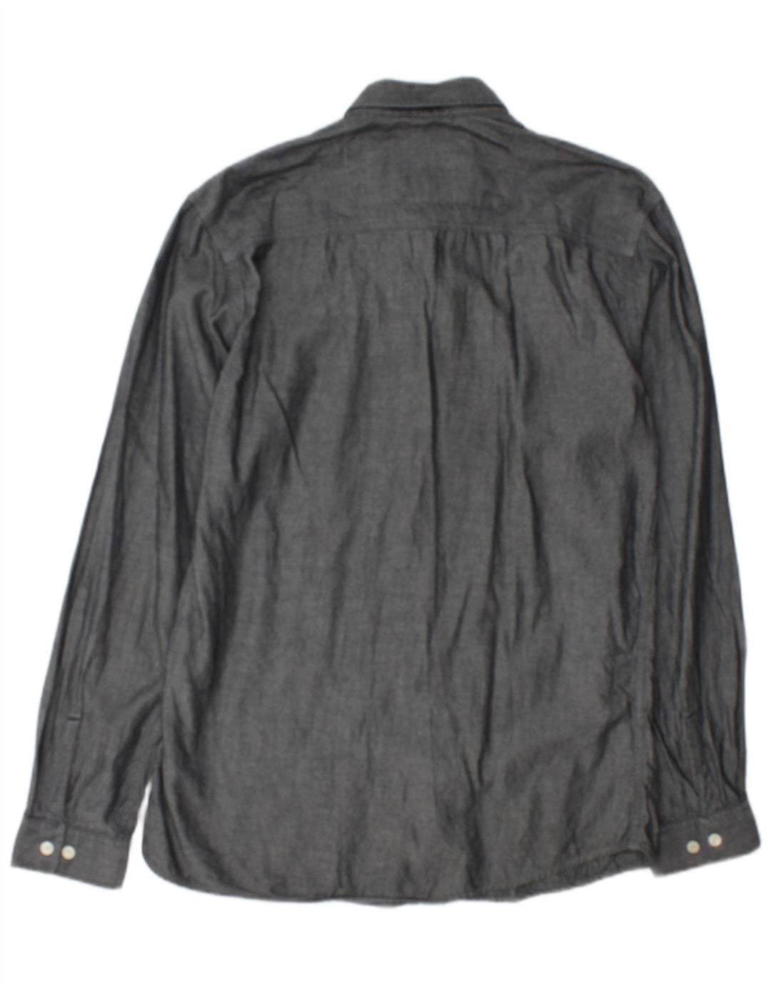 Camisa masculina Jack & Jones algodão cinza médio