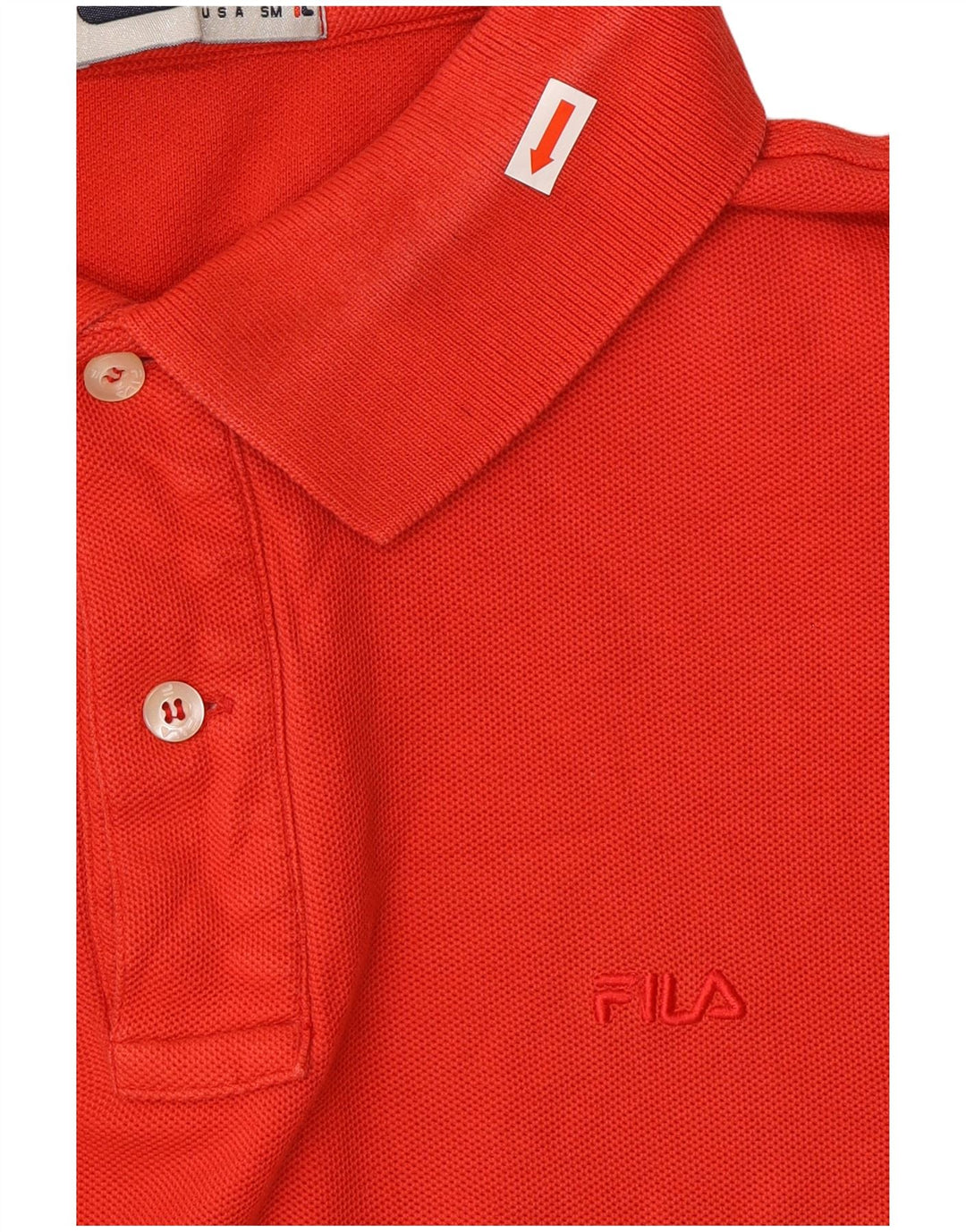 Camisa polo masculina FILA IT 48 vermelho médio
