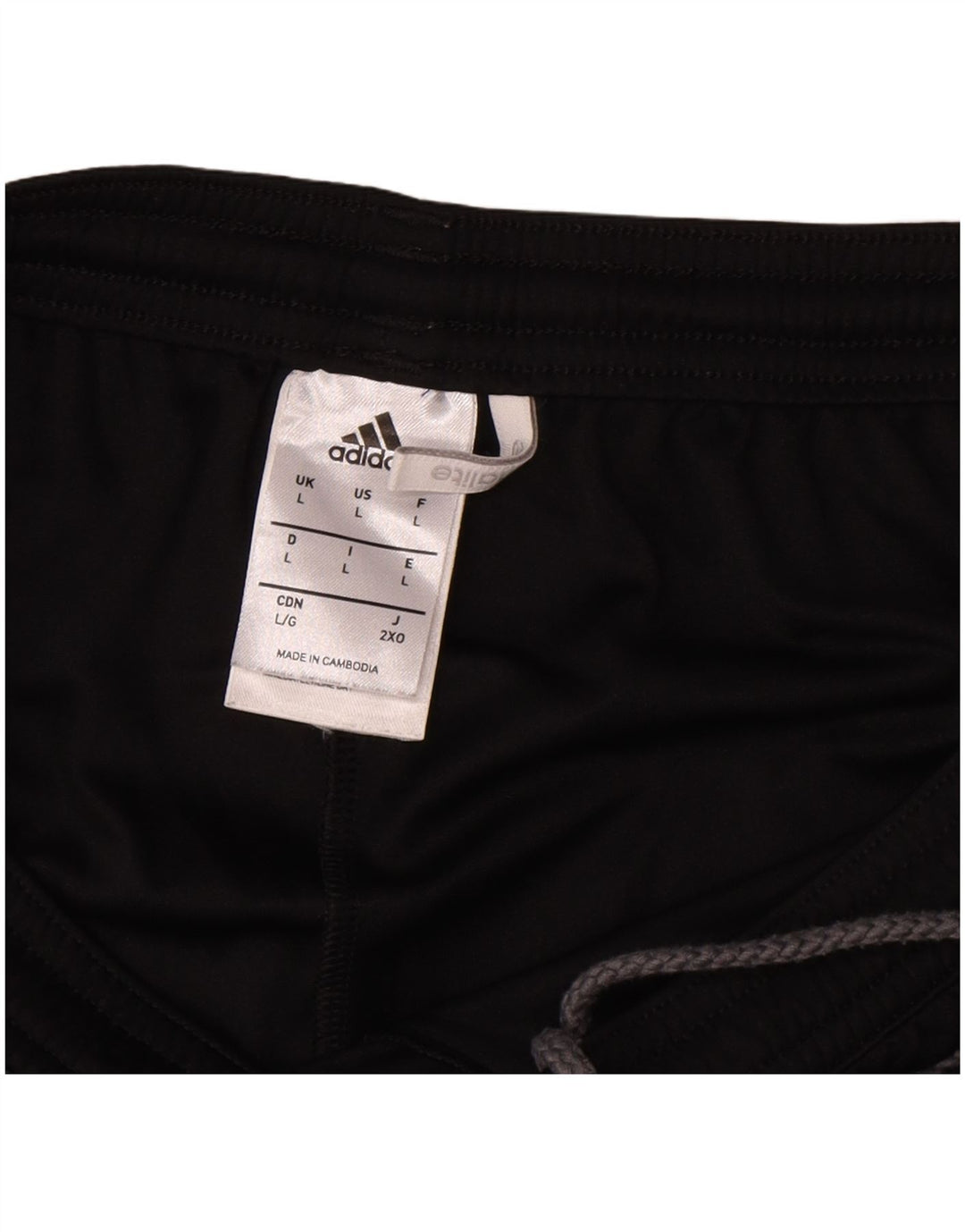 Adidas Mens Climalite Sport Shorts Grande Poliéster Colorblock Preto