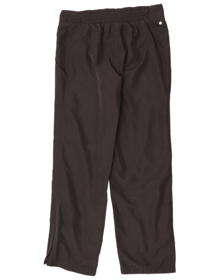 Calça de treino feminina Reebok UK 12 poliéster preto médio