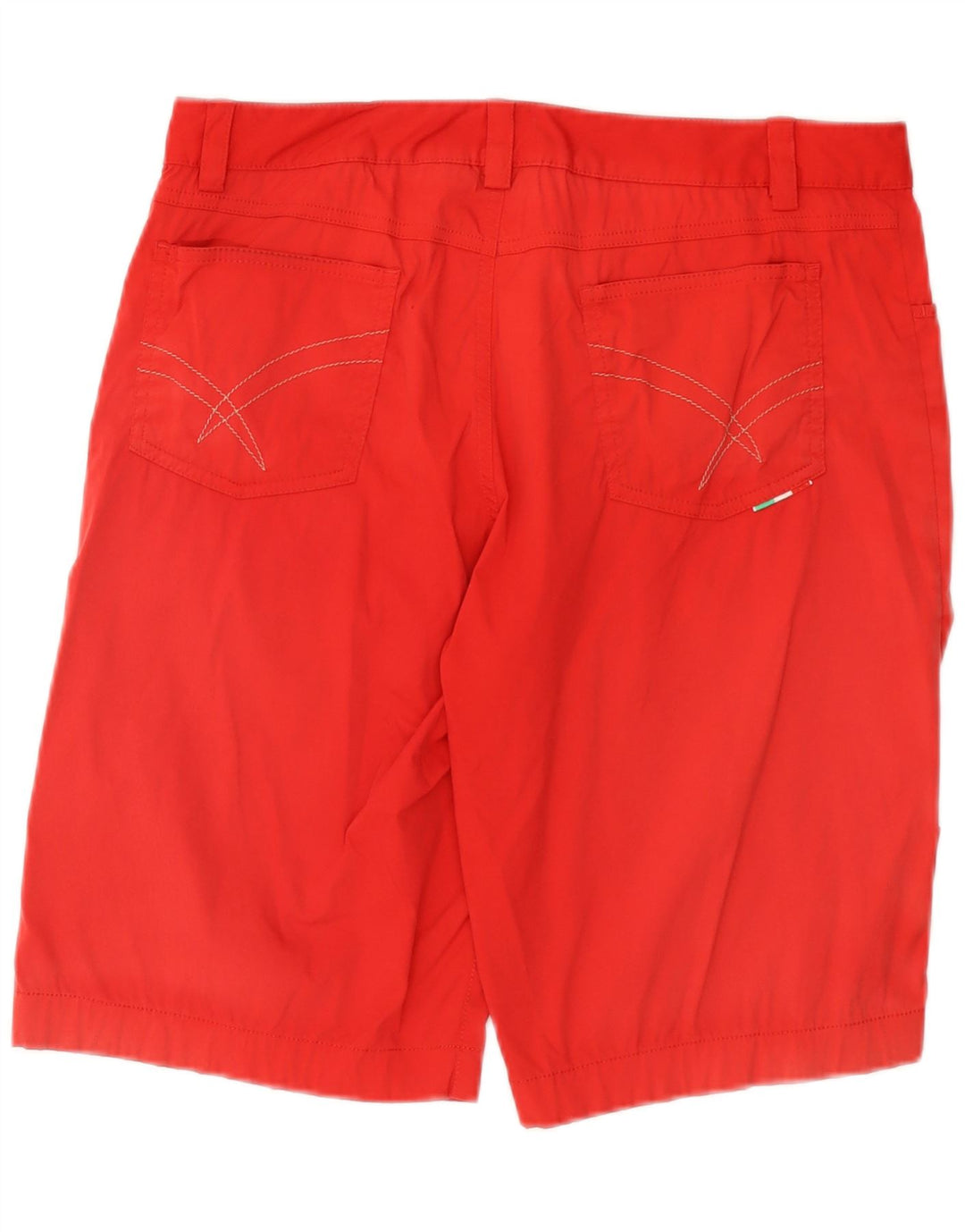 Shorts casuais masculinos CHERVO IT 50 grande W34 poliamida vermelha