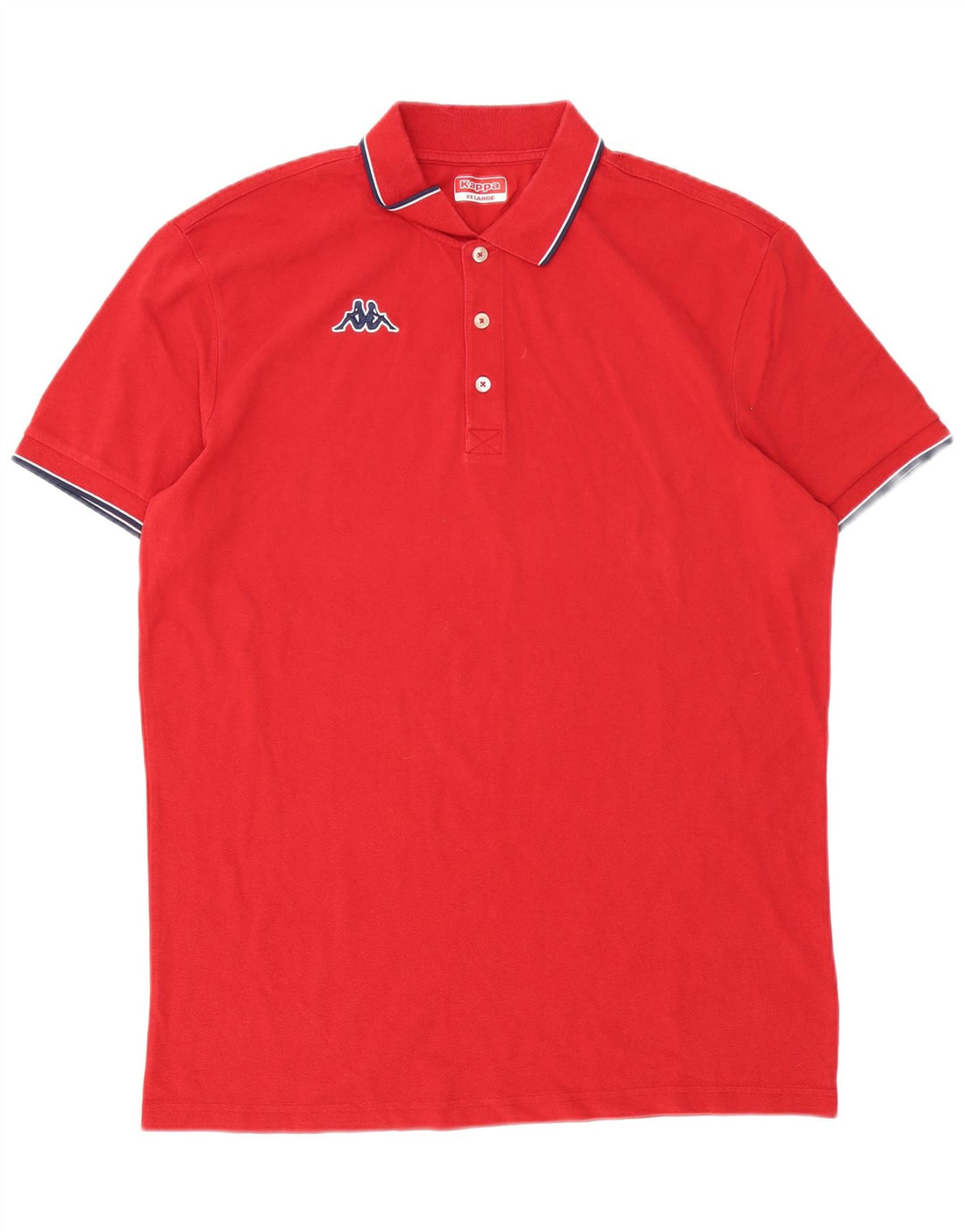 Camisa polo masculina Kappa 2XL vermelha