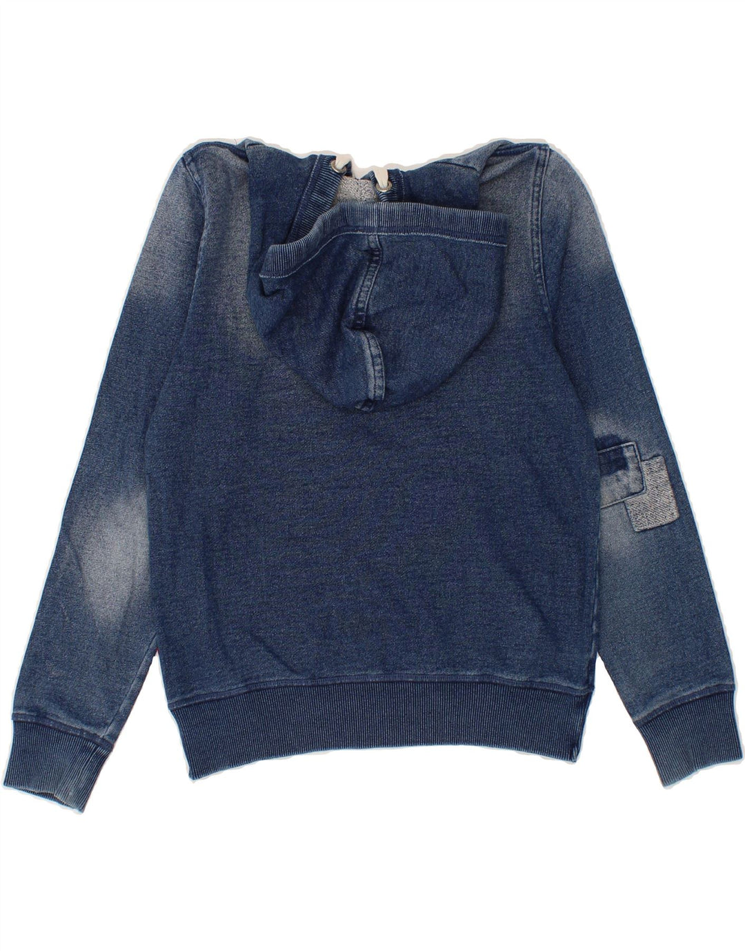 LEVI'S Girls Graphic Hoodie Jumper 11-12 Years Blue Cotton Vintage Levi's and Second-Hand Levi's from Messina Hembry 
