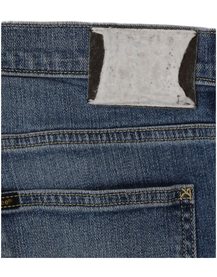 Lee Mens Luke Slim Jeans W33 L32 Azul Algodão