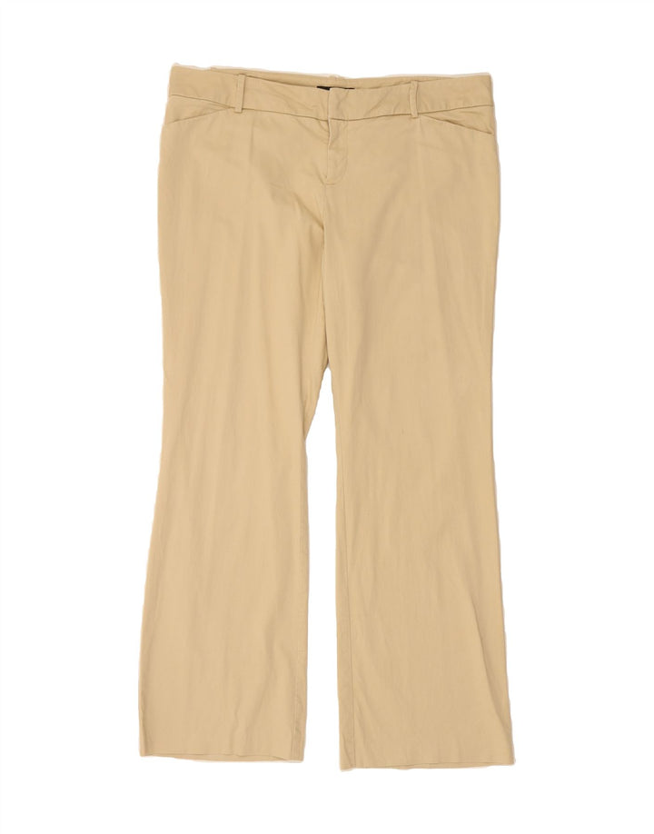MOSSIMO Womens Stretch Straight Casual Trousers US 16 2XL W40 L30 Beige Vintage Mossimo and Second-Hand Mossimo from Messina Hembry 