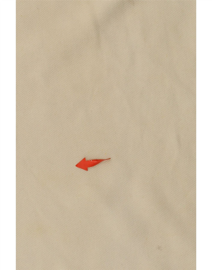 Camisa polo masculina BARBOUR algodão bege médio