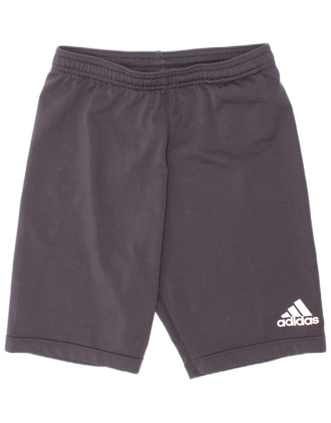 Shorts esportivos Adidas meninos 10-11 anos cinza poliéster
