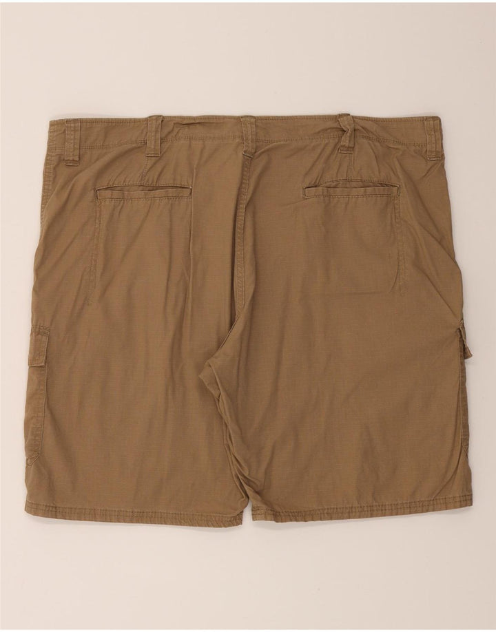 WRANGLER Mens Relaxed Fit Cargo Shorts W40 XL Brown Cotton Vintage Wrangler and Second-Hand Wrangler from Messina Hembry 
