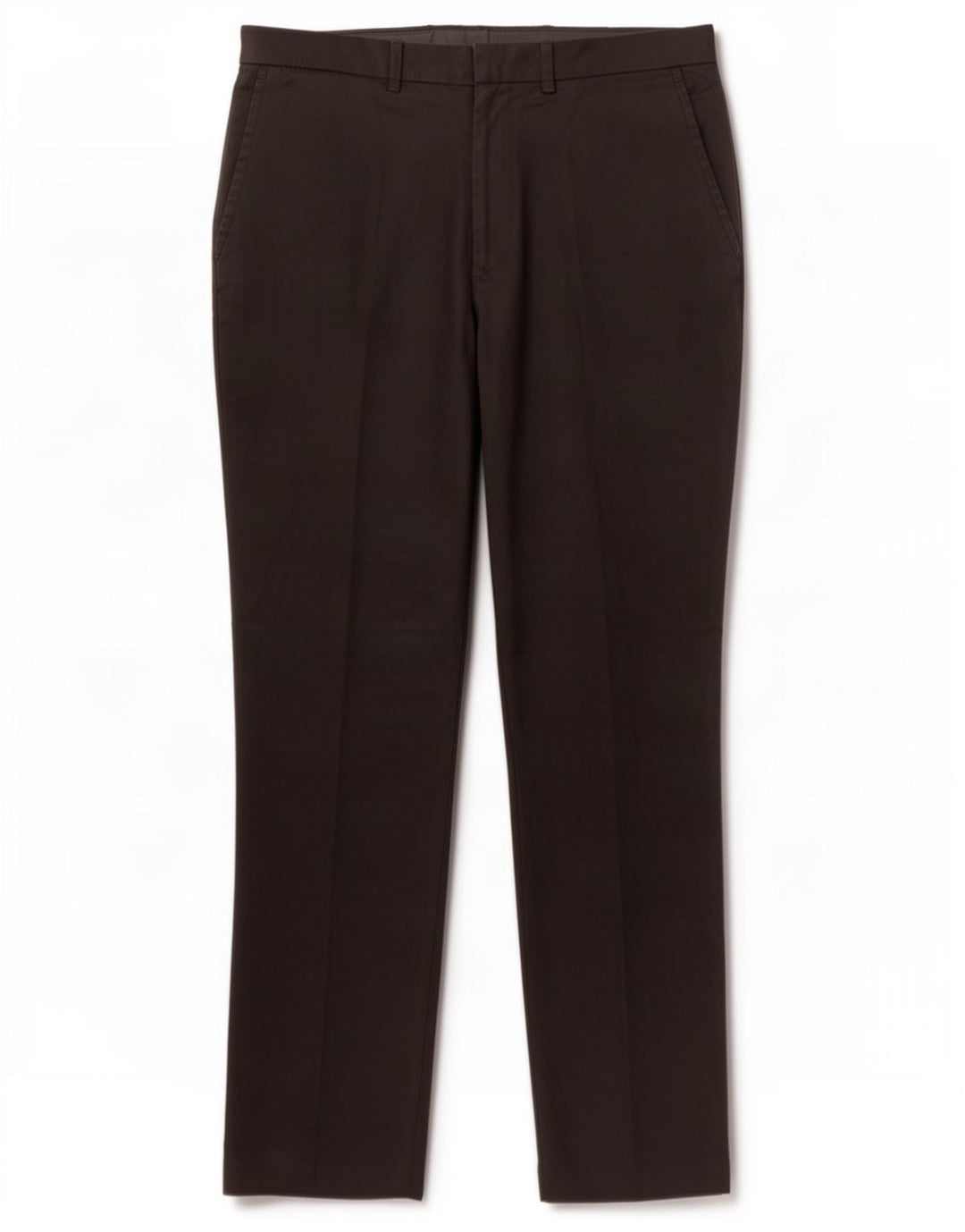 Calça masculina de terno reto Marks & Spencer W32 L31 poliéster preto