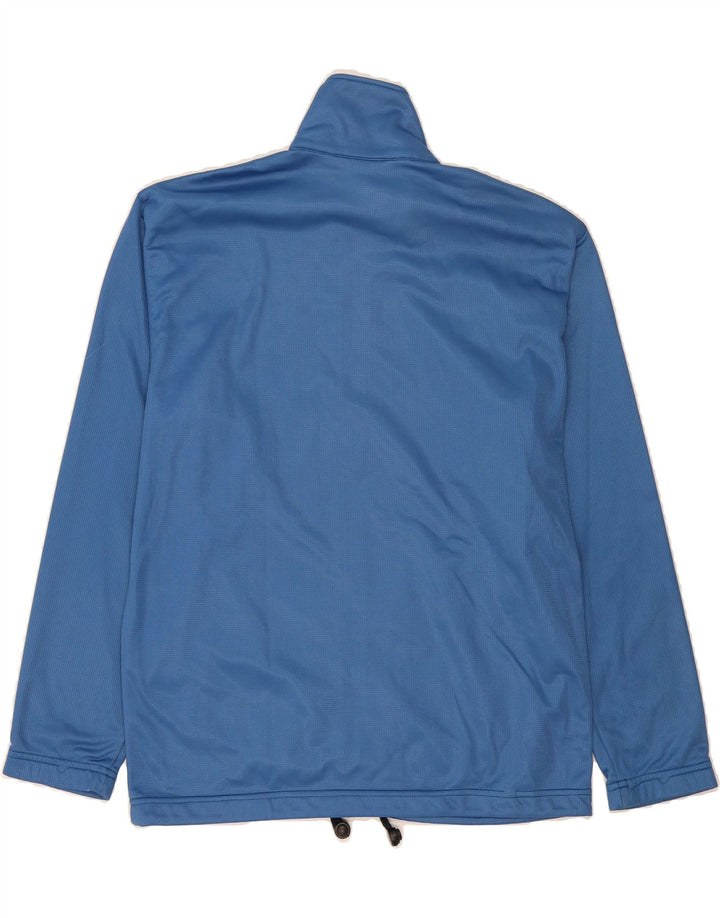 ASICS Mens Tracksuit Top Jacket Small Blue Vintage Asics and Second-Hand Asics from Messina Hembry 