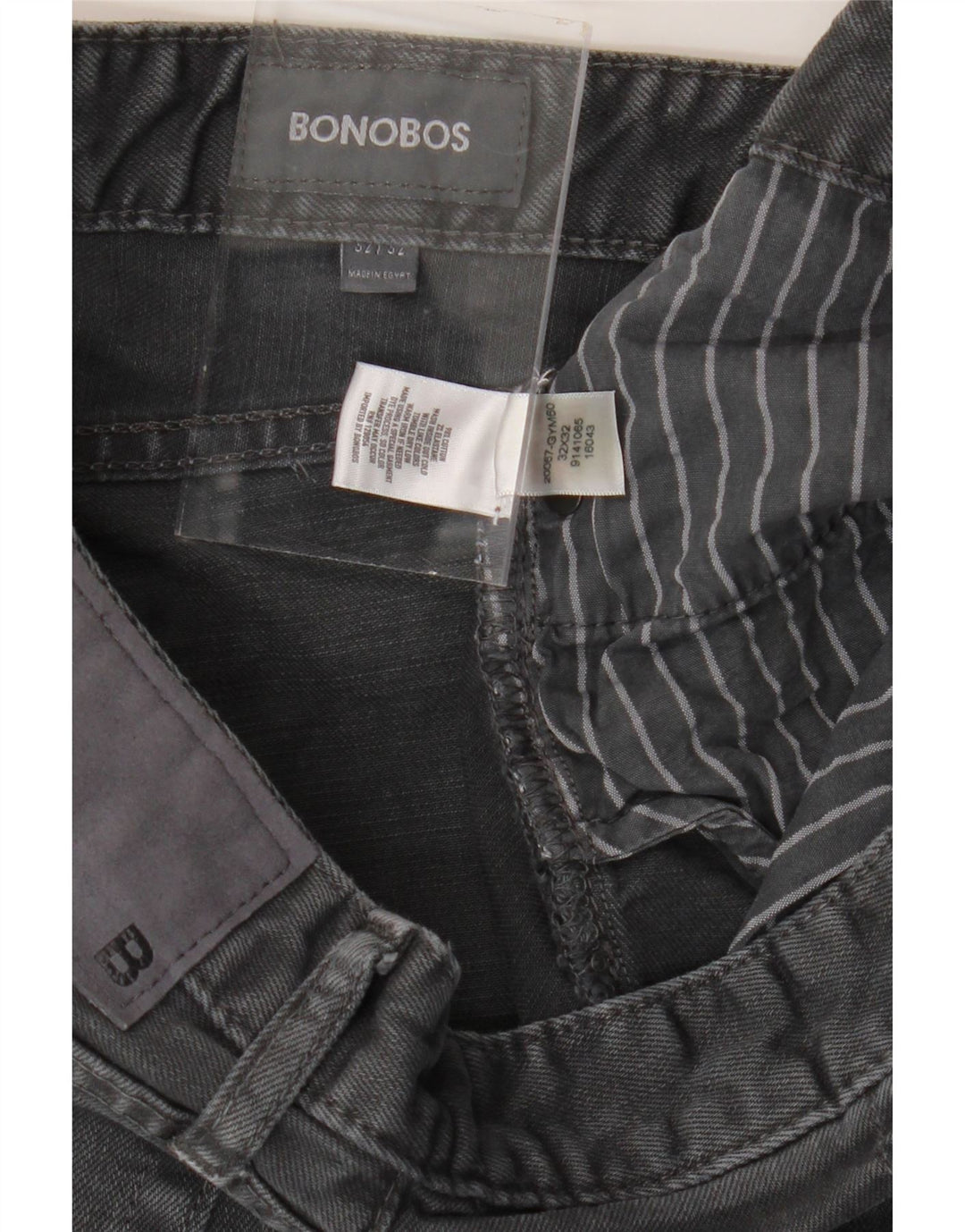 BONOBOS Mens Slim Jeans W32 L32 Grey Cotton Vintage BONOBOS and Second-Hand BONOBOS from Messina Hembry 