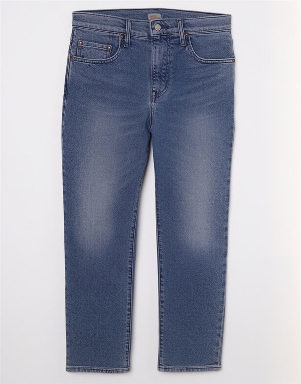 Levi's Masculino 502 Straight Jeans W30 L30 Azul Algodão