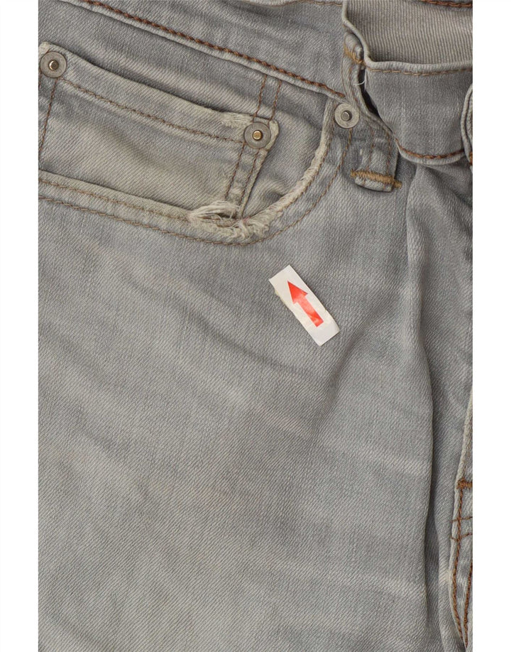 Shorts jeans masculino Levi's 511 Slim Fit W31 algodão azul médio
