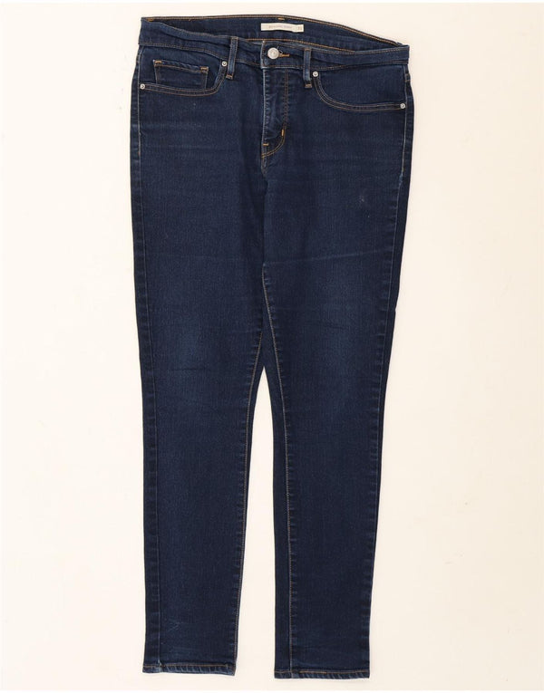 Calça jeans feminina Levi's 311 Shaping Skinny W31 L30 azul marinho algodão