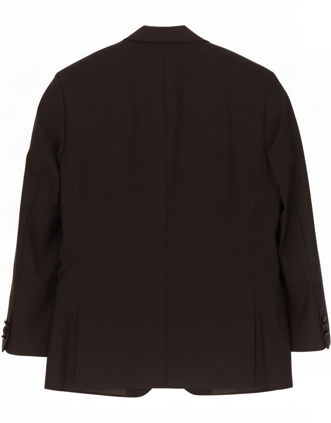 Jaqueta Blazer Masculina de 2 Botões Marks & Spencer UK 40 Poliéster Preto Médio